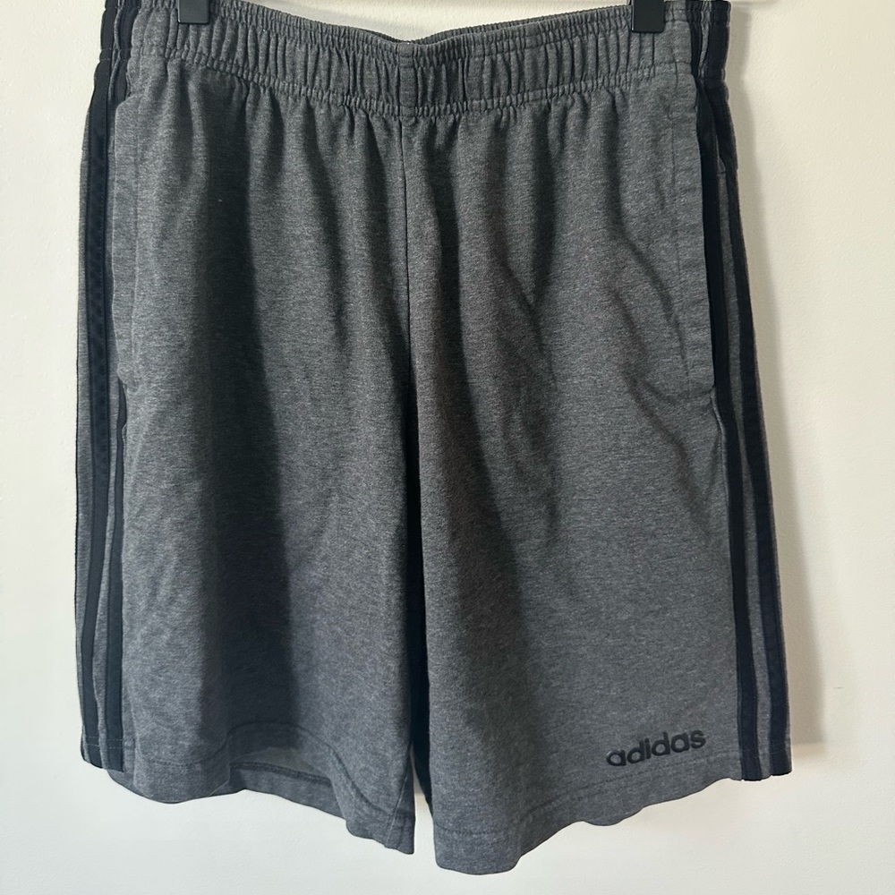 Men’s Grey Adidas Shorts